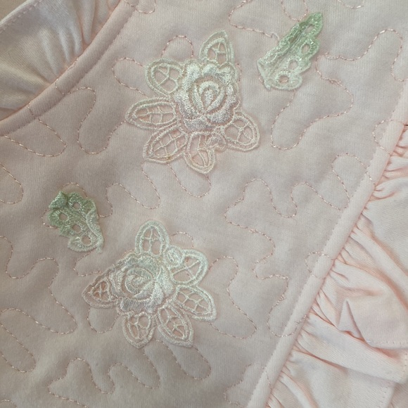 NEW Two pink button down floral pajama tops - Picture 7 of 11